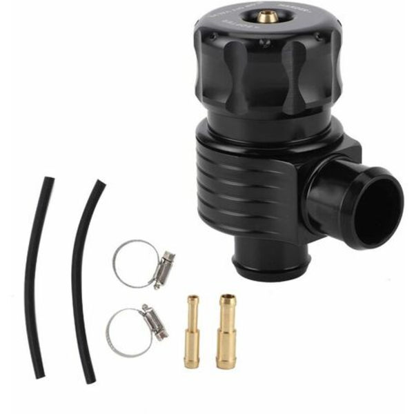 Turbo Dump Valve Kit 25Mm / 1in Dump Valve Aluminium BOV Universal Biltillbehör för Turbo Fordon med Adaptrar 25mm /
