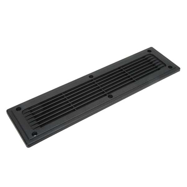 300x80mm Rektangulær Luftventil Grilldæksel Ventilationspanel til RV Bus Trailer Køkkenskab
