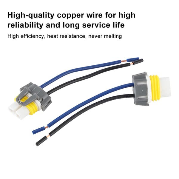 H11 H8 2-benet Forlygte Adapter Ledningsnet Stik
