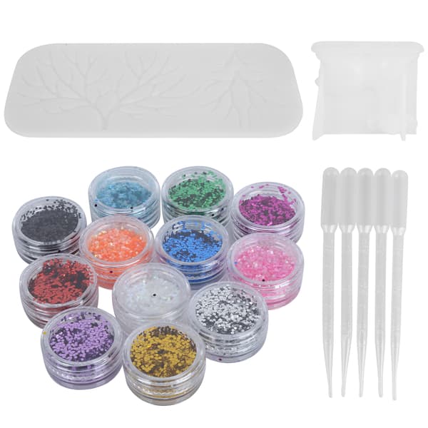 Elg Gevir Silikoneforme DIY Smykker Håndværk Glitter Drypper Tilbehør