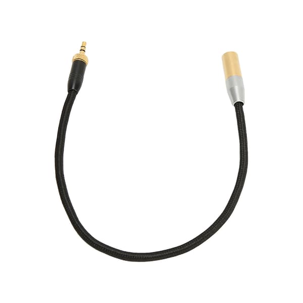 3,5 mm til Mini XLR-kabel Forgyldt 3-polet Stereo Audioadapter til BMPCC videokamera
