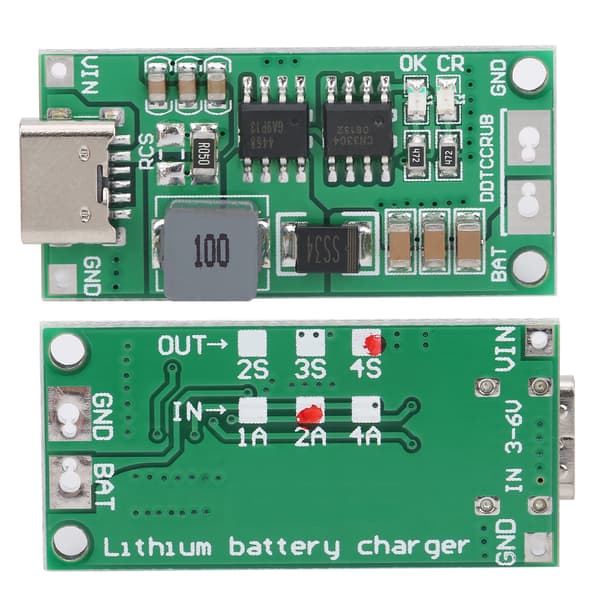 Step Up Boost Liion Batteriladermodul 4S2A DDTCCRUB