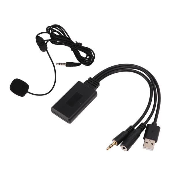 Bil Bluetooth Aux Kabel Mikrofon Handsfree Adapter Erstatning for Cooper Z4 E60 E63 E64 E66 E81 E90