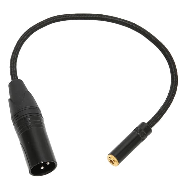 XLR Han til 3,5 mm Hun Kabel 0,3 m 0,98 ft Adapter til Forstærker Mixer
