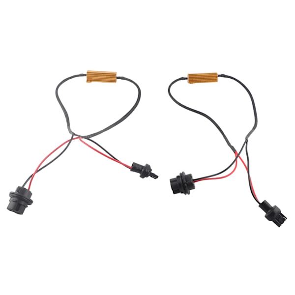 7440 T20 50W 8RJ Hyper Flash Fix LED Blinklys Modstande