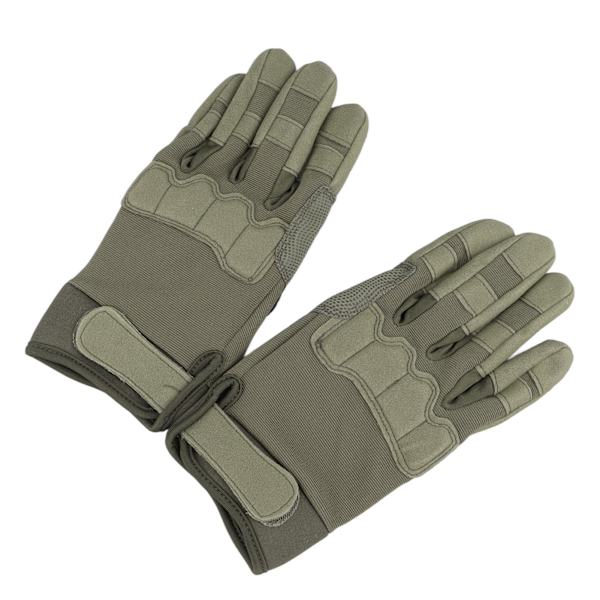 Justerbara Gröna Antislip Klätterhandskar Sensitive Touch