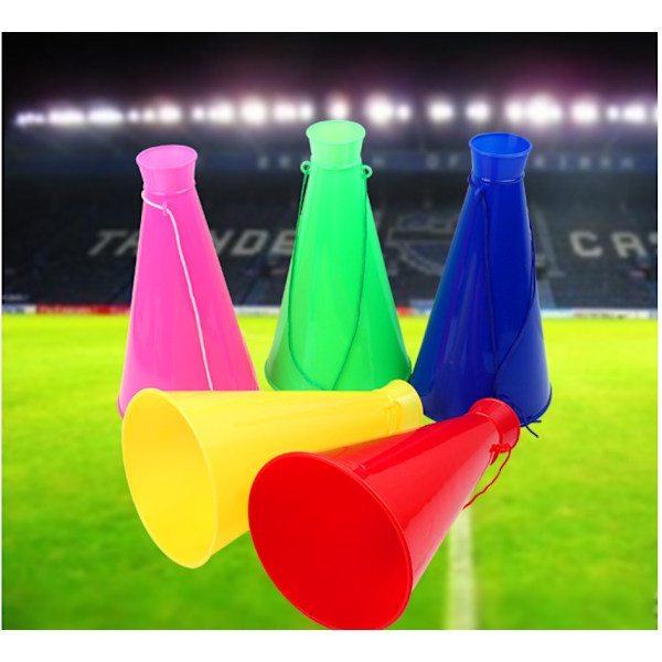 2 show prestanda atmosfär rekvisita högtalare ropa mikrofon horn Sport VM hejar rekvisita fans horn
