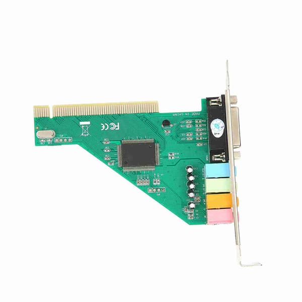 PCI Lydkort 4.1 Kanal Desktop Internt Lydkort Stereo Surround CMI8738