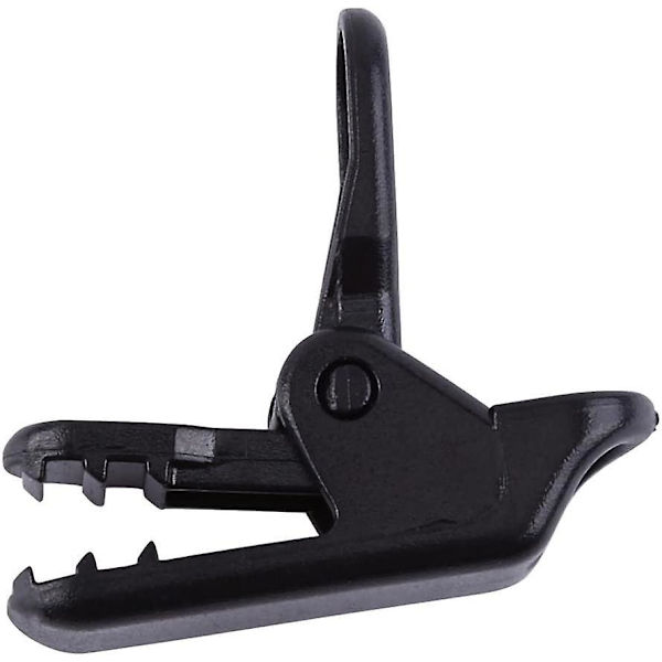 Tarp Clips Clamp Set Small Clamp Tarp, 20st Tält Clip Set Vindtät markis Clamps Jaw Camping Tält Snaps Pläd Alligator Clip för utomhusaktiviteter