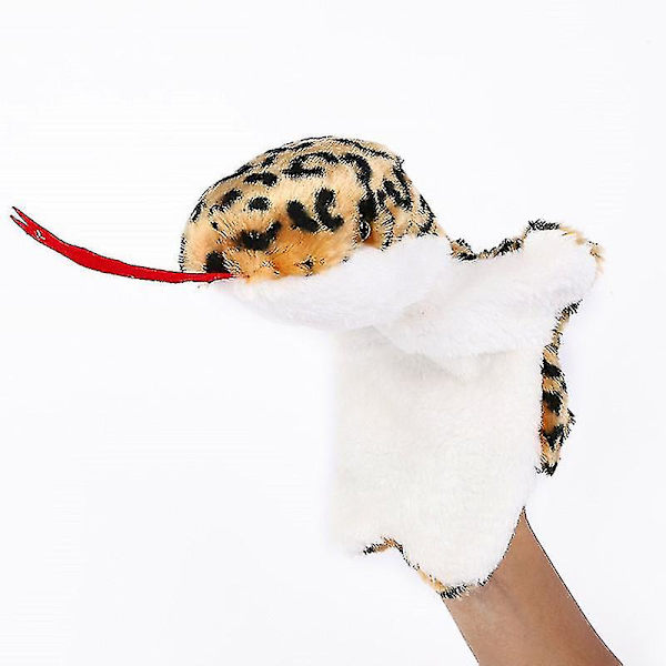 Söt plysch handdocka låtsas spela docka Snake
