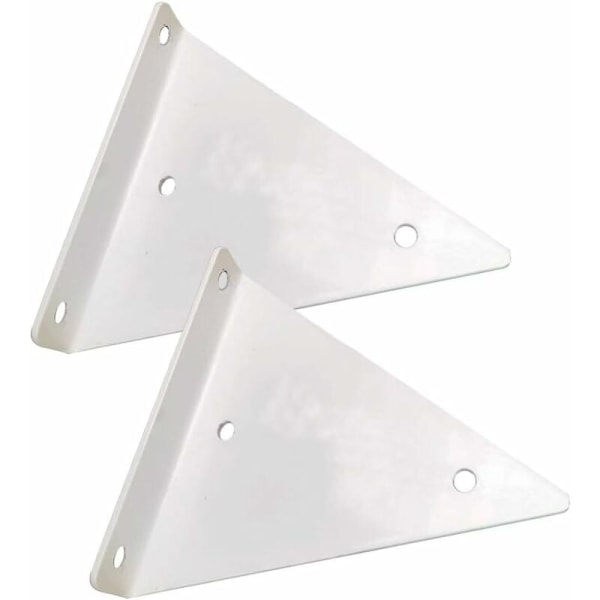 Home Invisible Bracket Wall Rack Bracket (hvid 80*100 mm)