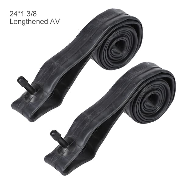 2 ST Cykel Innerslang 24x1.375 Butylgummi Däckslang Förlängd AV