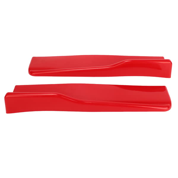 2 stk. bilsideskørt Anti-ridse Universal Winglets Diffuser Splitter til biler