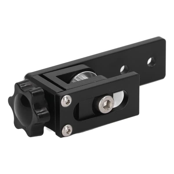 X Akse Bæltestrammer Aluminium Legering Formonteret Bæltestrammer til Ender 3 CR10 3D Printer Sort