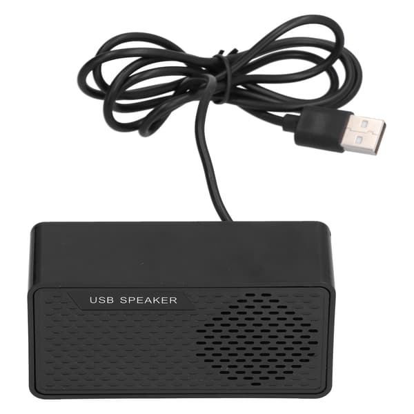 Driver Free Mini Bærbar USB Højttaler Indbygget Lydkort til Hjemmecomputer