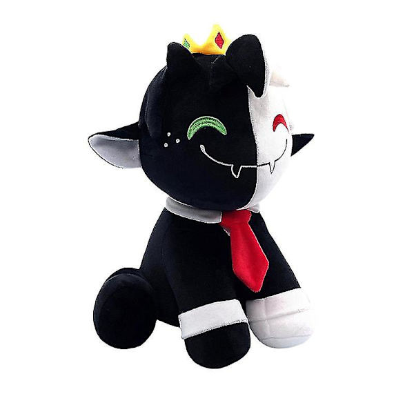 Ranboo Soft Toy Svart och vitt lamm 25cm