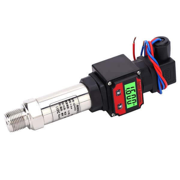 Digital LCD silikontrycksändarsensor 24V DC 4-20mA 0-800Kpa hög noggrannhet