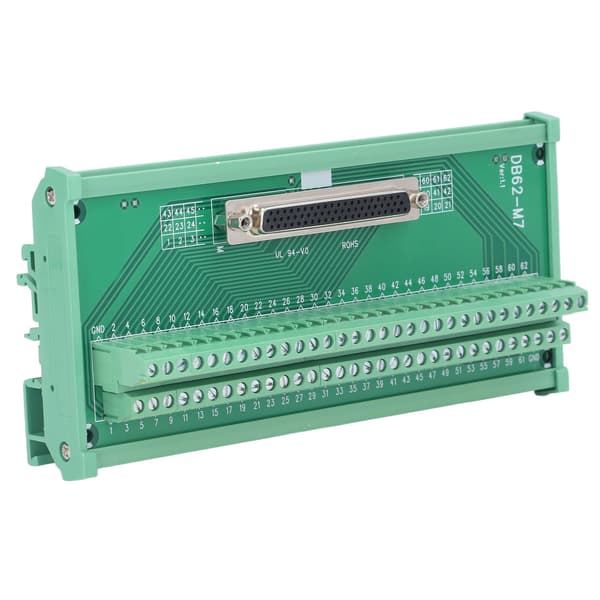DB62 G7 3-radig Plint Gränssnittskontakt 60V DC Kopplingsplintmodul
