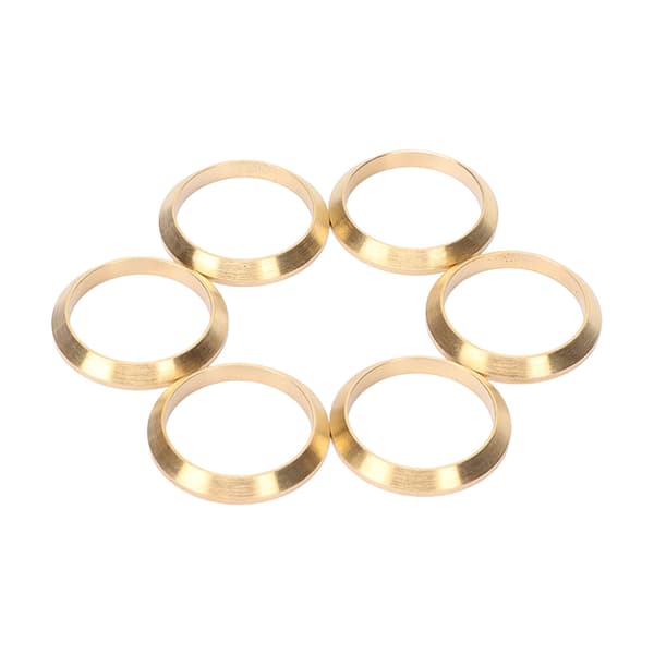 6 IN 14 Nixie Rør DIY Ur Kopparring Dekorative Ringe