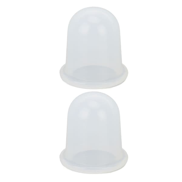 2-delt Transparent Silikone Cupping Sæt Ansigtsmassage Muskelafslapning Terapi