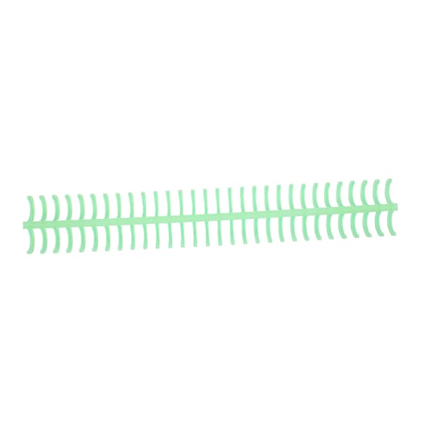 10-pack Spiralbindningsspiral 130 ark kapacitet 30 hål 16 mm diameter Grön Set Kit