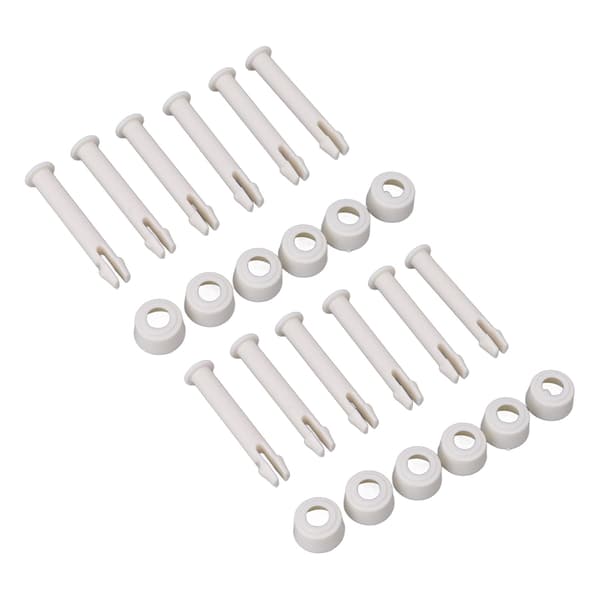 12-pack PVC Pool Monteringssats 7cm 2.8in Fästbultar för Intex 28270 28272