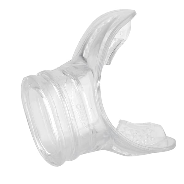 Transparent PVC Profesjonell Dykking Standard Bitt Munnstykke