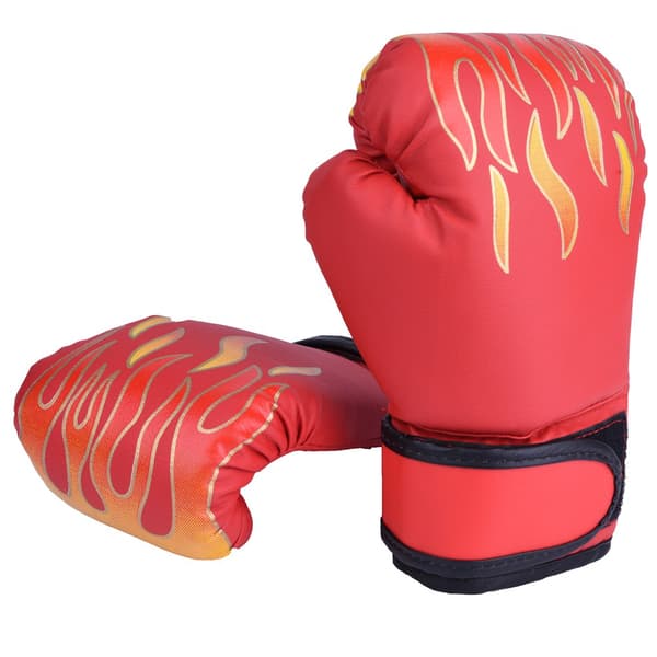 Røde Muay Thai Bokse Sparring Punching Grappling Sandsekk Hansker