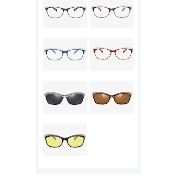 Udendørs forseglede Anti-Blue Light Night Vision solbriller The wine red frame is transparent
