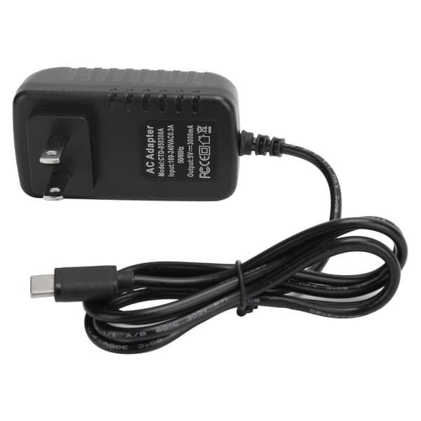 Raspberry Pi 4B 5V 3A Type C strømadapter 100-240V US-plugg