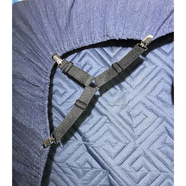 3-vägs justerbar Heavy Duty Lakanhållare Fästelement Gripper Clip Sling Strap