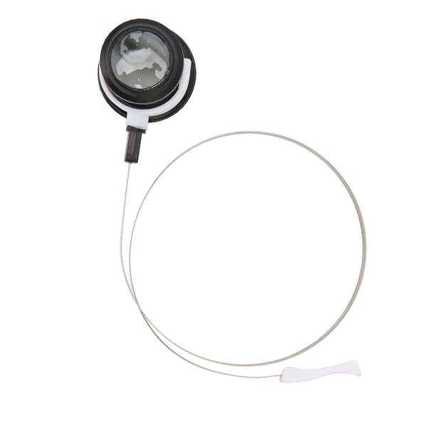 Foldbar Hovedmonteret Forstørrelsesglas 5X Rustfrit Stål Ring Urreparationsluppe