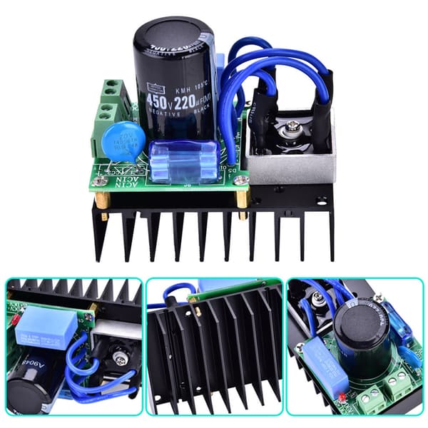 Universal Multipel Beskyttelse Ensretter Board Modul 0-220VAC til 0-311VDC