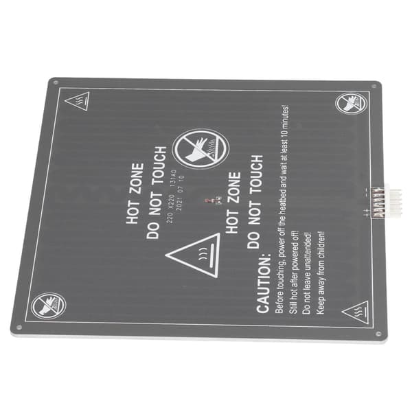 Anet A8 A6 3D Printer Opvarmet Seng Aluminium Varm Plade 12V Opgraderingssæt med Kabel