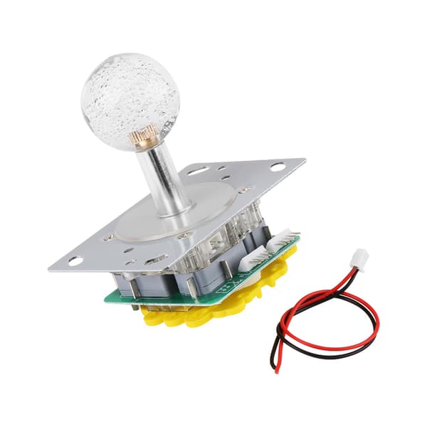 LED Fargerik Belyst Joystick Bryter 4 til 8 Veis Drift for Arkadespill