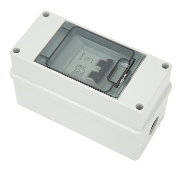 2P PV System DC Mini Afbryder med Boks IP65 Vandtæt Solar PV Afbryderkontakt DC1000V 20A
