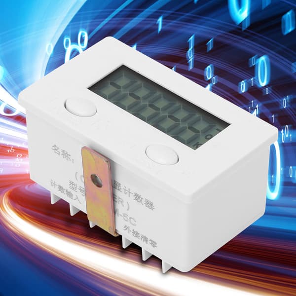 Digital tæller med 5-cifret LCD-skærm