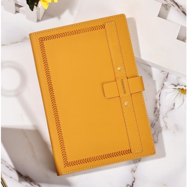 Notebook A5 Retro Tjock Notebook green