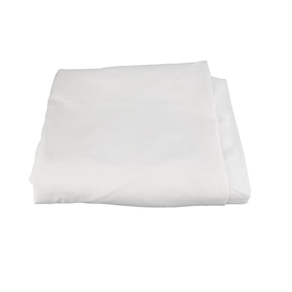 Vit Bomull Sommar Svalkande Påslakan Tencel Broderimönster Enfärgad Hemtextil 245x250cm