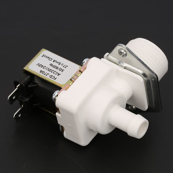 220V AC Normalt Lukket Plast Magnetventil til Ismaskine