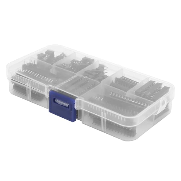 66 kpl IC-kanta-adapterisarja 6-28Pin InLine DIY elektroniset komponentit