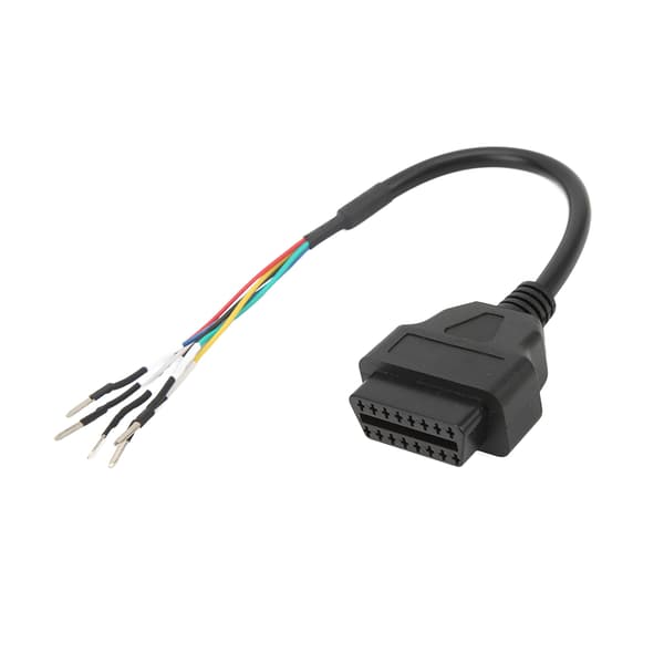 OBD2 16-stifts K CAN Line Diagnostisk Testkabel Pigtail-kontakt