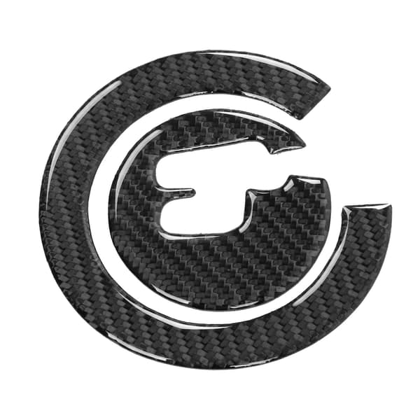 2 stk. Gearskifteboks Panel Cover Kulfiber Trim Dekor Passer til Prius 2012-2015 LHD