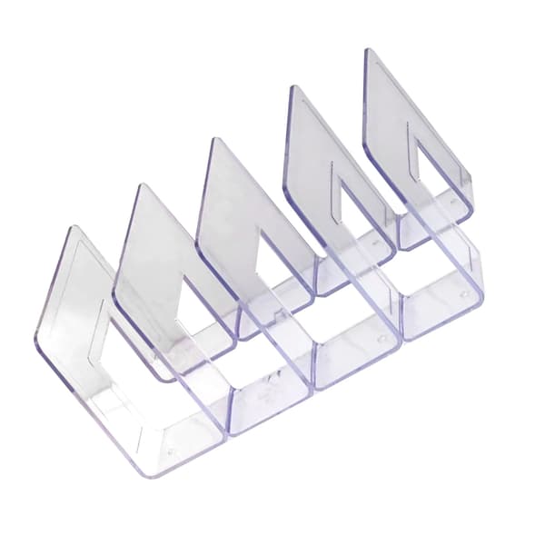 Transparent Handväska Organizer Förvaringshylla 4 Fack Sovrum PC Mini Väska