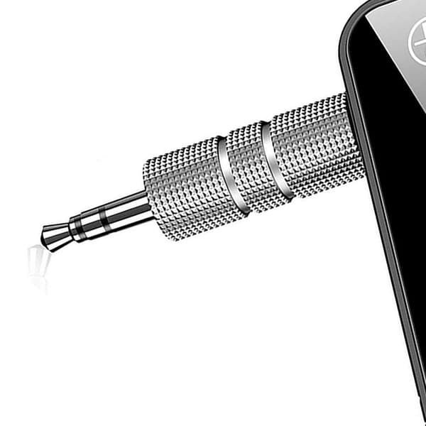 Bluetooth 5.0 Receiver 3.5mm Interface 2 i 1 AUX Adapter Musik Transmitter Receiver til Computer TV Projektor Højttaler Hovedtelefoner