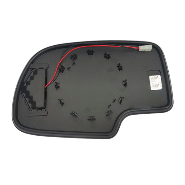 Den højre passagerside passer til Chevrolet GMC Cadillac 03-07 LED-linse bakspejl spejlglas,