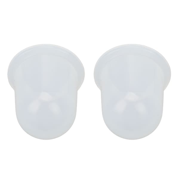 2-delars Transparent Silikon Koppningsset Ansiktsmassage Muskelavslappningsterapi