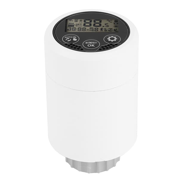 Smart ZigBee Kylarventil LCD-skærm App-styring Temperaturjustering