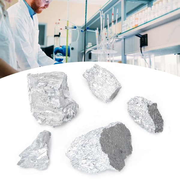 Antimoni Sb metallikappale, erittäin puhdas, 200g