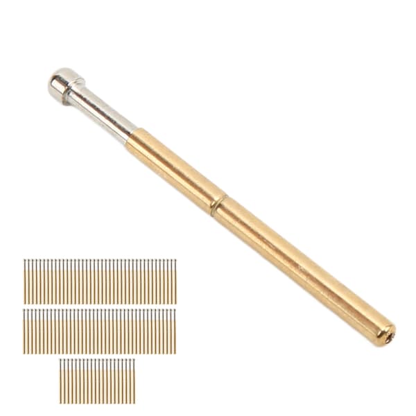 Högkvalitativ P125‑D elektronisk komponenttestnålsprob Pogo-stift - 100-pack